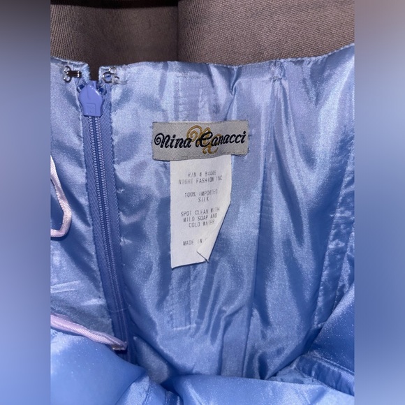 Strapless NINA CANACCI prom dress - Picture 6 of 7